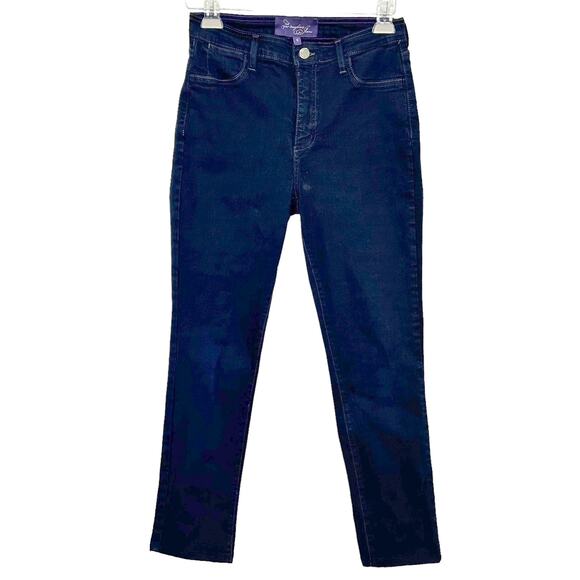 NYDJ Not Your Daughter's Jeans Lifting Slimming Dark Wash Straight Leg Jeans - Picture 1 of 8
